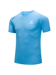 Детская футболка KELME Children's Round Neck T-shirt Light Blue
