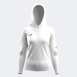 CHAQUETA CON CAPUCHA R-TRAIL NATURE BLANCO