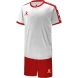 Детская футбольная форма KELME S/S Football Set Kid (White/Red)