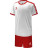 Детская футбольная форма KELME S/S Football Set Kid (White/Red)