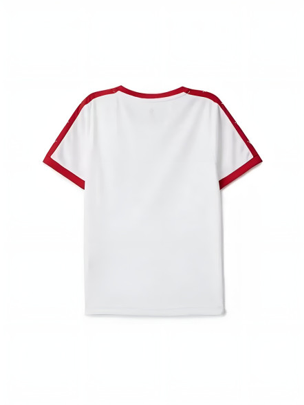 Детская футбольная форма KELME S/S Football Set Kid (White/Red)