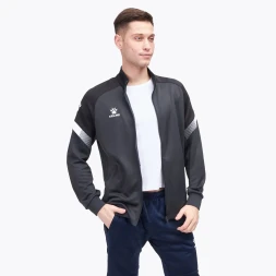 Детская олимпийка KELME Children's Knitted Jacket Dark Grey