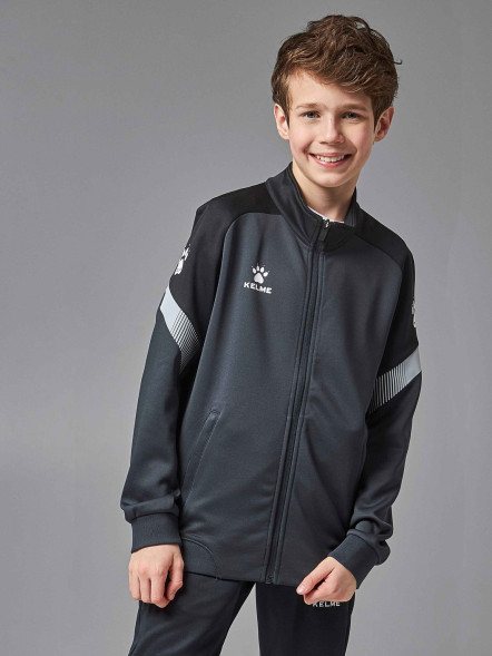 Детская олимпийка KELME Children's Knitted Jacket Dark Grey