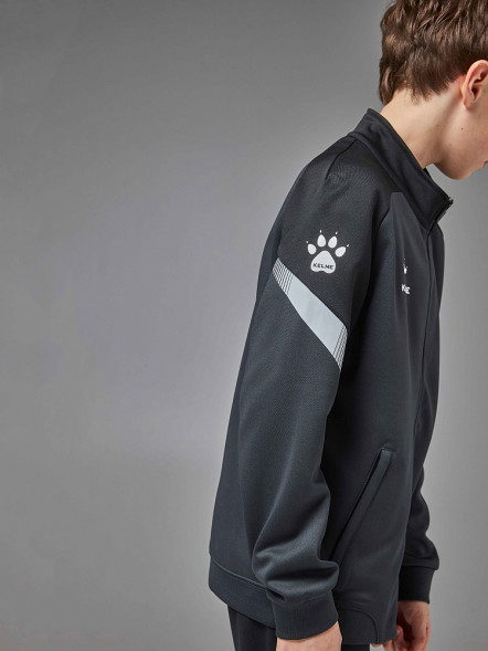 Детская олимпийка KELME Children's Knitted Jacket Dark Grey