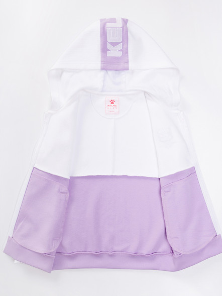 Худи KELME Knitted Zipper Sweater Violet