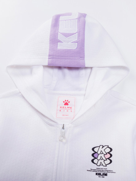Худи KELME Knitted Zipper Sweater Violet