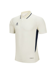 Футболка-поло KELME Short Sleeve Polo Shirt (Beige/Black)