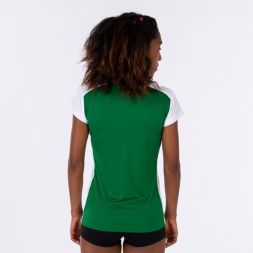 Футболка с коротким рукавом RECORD II Зеленый-белый