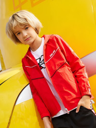 Детская ветровка KELME Boys Windbreaker Red