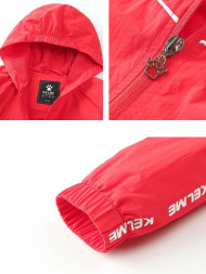 Детская ветровка KELME Boys Windbreaker Red