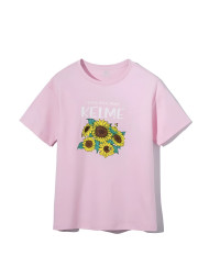 Детская футболка KELME Short Sleeve T-Shirt Kid Light Pink
