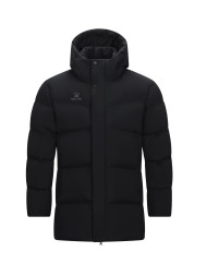 Пуховик KELME Mid-length Cotton Jacket Black