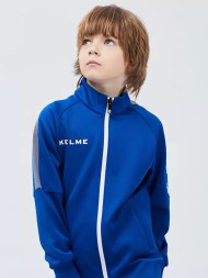 Детская олимпийка KELME Training Jacket Kids Blue