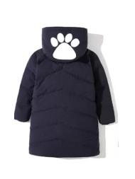 Детский пуховик KELME Boys Mid-Length Down Jacket Dark Blue