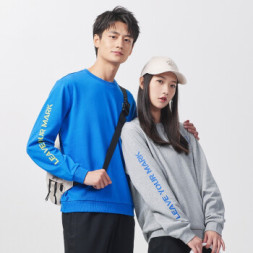 Свитшот KELME Round Neck Sweater Grey