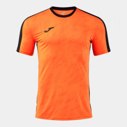 ФУТБОЛКА VOLEA PRO С КОРОТКИМ РУКАВОМ ОРАНЖЕВЫЙ ЧЕРНЫЙ
