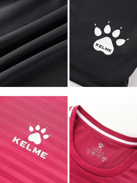 Футбольная форма KELME Long-Sleeved Football Suit (Burgundy/Black)