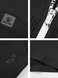 Футболка-поло KELME Stand Collar Polo Shirt Black