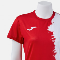 ФУТБОЛКА С КОРОТКИМ РУКАВОМ PICASHO КРАСНЫЙ БЕЛЫЙ