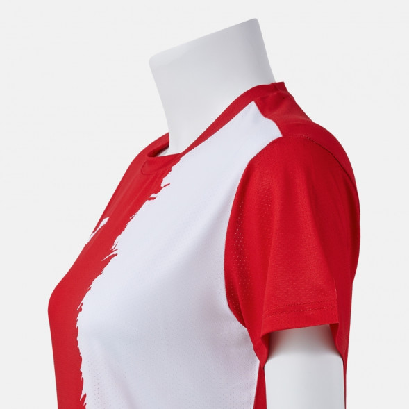 ФУТБОЛКА С КОРОТКИМ РУКАВОМ PICASHO КРАСНЫЙ БЕЛЫЙ