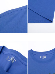 Футболка KELME Round Neck Short Sleeve T-Shirt Blue
