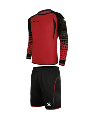 Футбольная вратарская форма KELME Long-Sleeved Football Goalkeeper Suit (Red/Black)