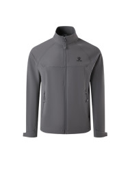 Ветровка KELME Stand-up Collar Woven Coat Dark Grey
