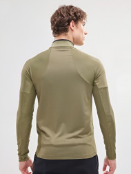 Олимпийка KELME Half Open Long Sleeve T-Shirt Khaki