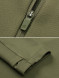 Олимпийка KELME Half Open Long Sleeve T-Shirt Khaki
