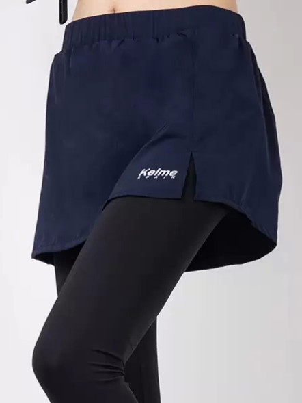 Леггинсы KELME Culottes (Black/Dark Blue)