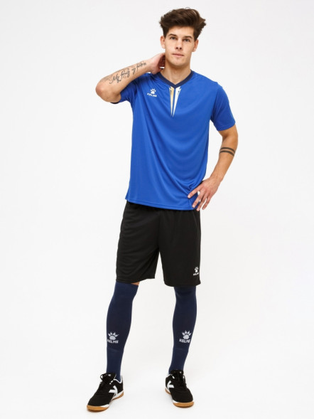 Футбольная форма KELME S/S Football Set (Blue/Black)