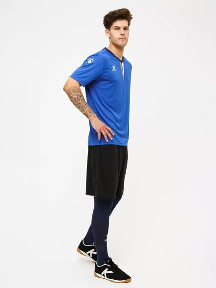 Футбольная форма KELME S/S Football Set (Blue/Black)