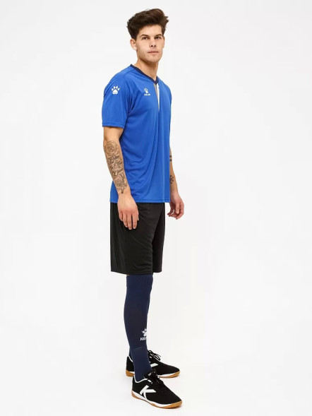 Футбольная форма KELME S/S Football Set (Blue/Black)