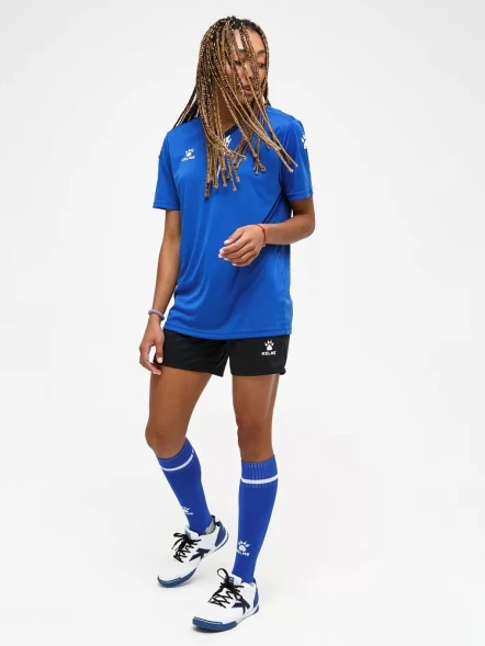 Футбольная форма KELME S/S Football Set (Blue/Black)