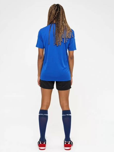 Футбольная форма KELME S/S Football Set (Blue/Black)
