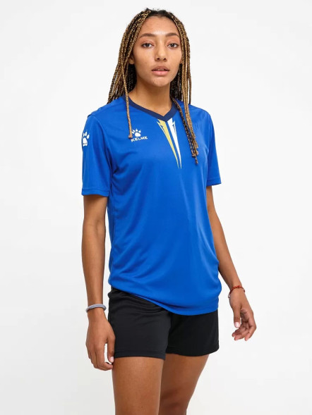 Футбольная форма KELME S/S Football Set (Blue/Black)