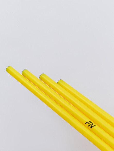 Гимнастическая палка FN Plastic Stick (1m) Yellow
