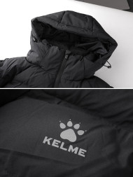 Пуховик KELME Hooded Short Padded Jacket Black