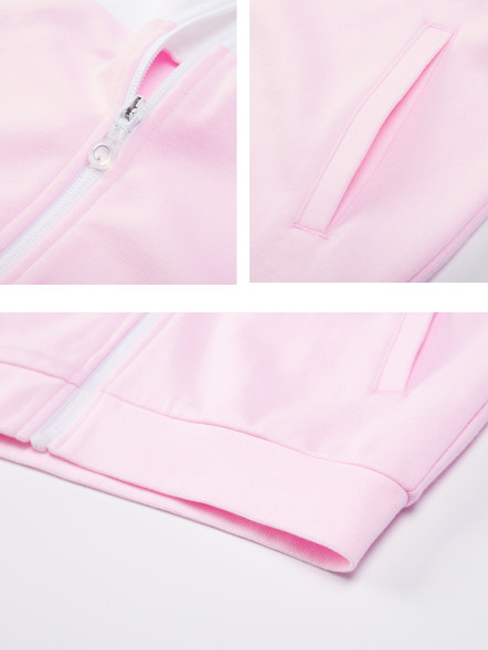 Худи KELME Knitted Zipper Sweater Pink