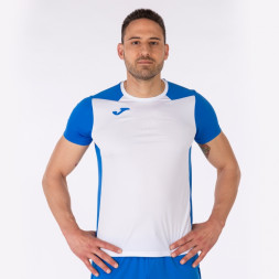 Футболка с коротким рукавом RECORD II Белый-синий