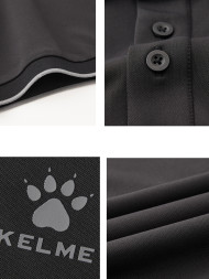 Футболка-поло KELME Short-sleeved Polo Shirt Black