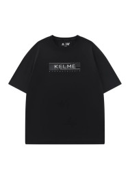 Футболка KELME Crew Neck Short-sleeved T-shirt Black