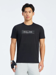 Футболка KELME Crew Neck Short-sleeved T-shirt Black