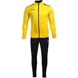 Детский спортивный костюм KELME Tracksuit (Yellow/Black)