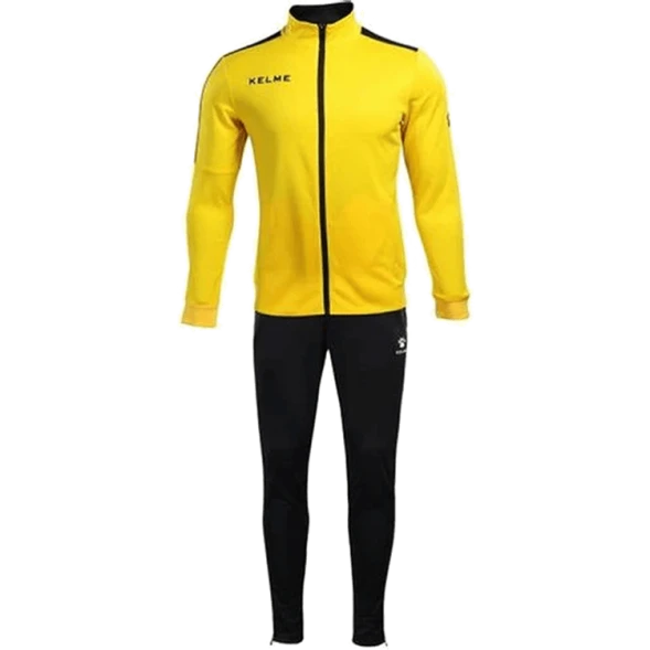 Детский спортивный костюм KELME Tracksuit (Yellow/Black)