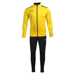 Детский спортивный костюм KELME Tracksuit (Yellow/Black)