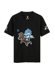 Футболка KELME Modern Pentathlon Boy Short Sleeve T-shirt Black