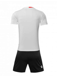 Детская футбольная форма KELME Short Sleeve Football Kid (White/Black)