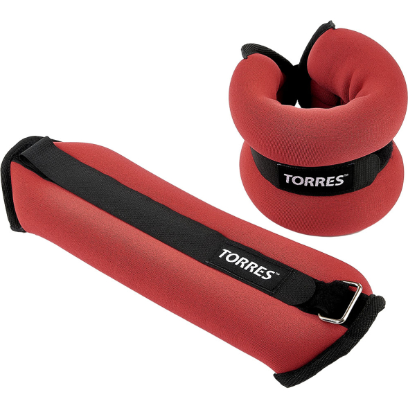 Утяжелители универсальные TORRES PL110181, вес 1кг 