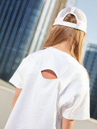 Детская футболка KELME Short Sleeve T-Shirt Kid White